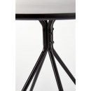 Стол обеденный HALMAR FONDI черный мат/черный мат 80